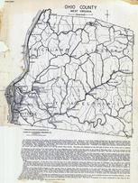 Ohio County - Richland, Liberty, Wheeling, Ritchie, Triadelphia, West Virginia State Atlas 1933